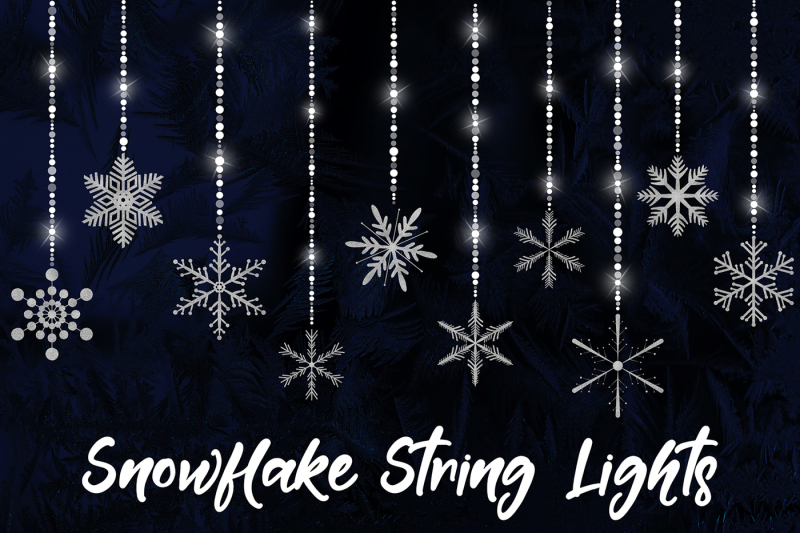 snowflake-string-lights