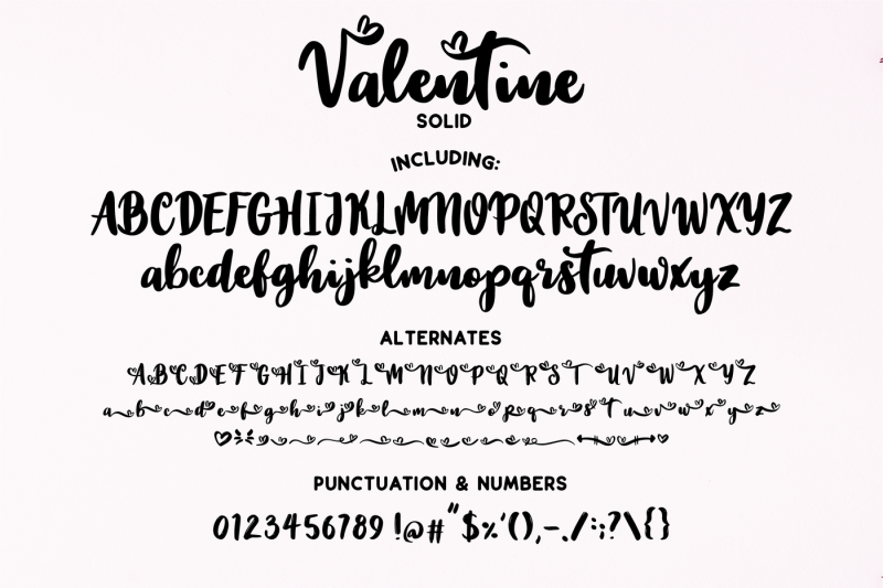 valentine-kisses-hand-lettered-font-duo