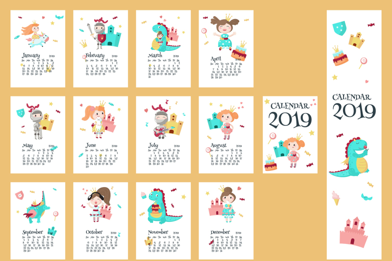 kids-calendar-with-princesses