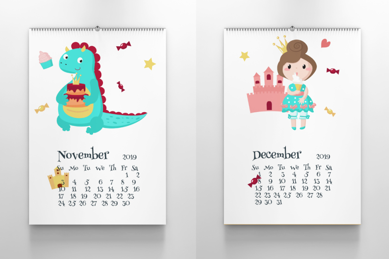 kids-calendar-with-princesses