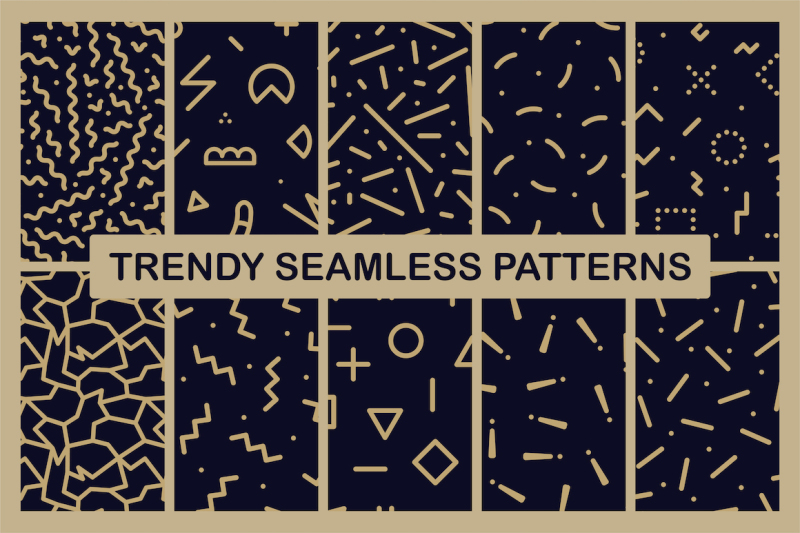 trendy-seamless-memphis-patterns