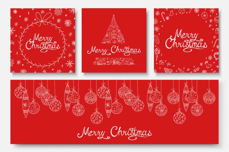 christmas-beauty-hand-drawn-cards