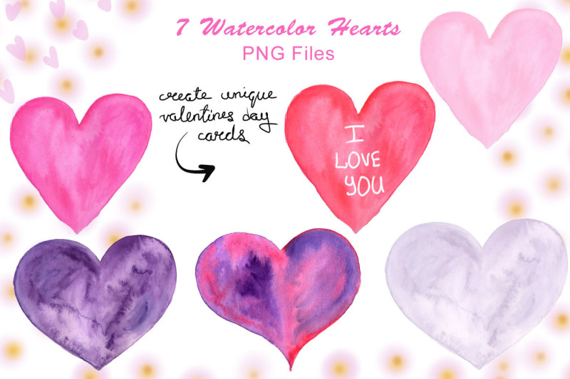 valentine-s-day-watercolor-clipart-collection