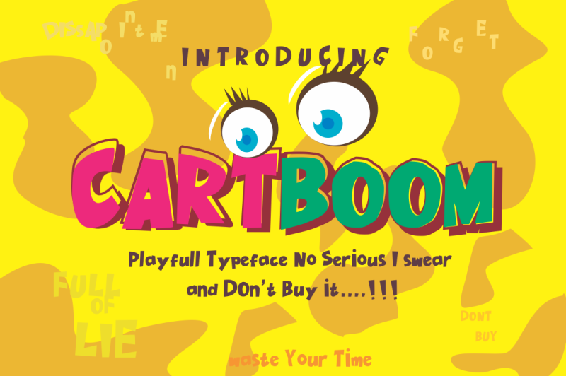 cartboom-font-no-serious-don-039-t-buy