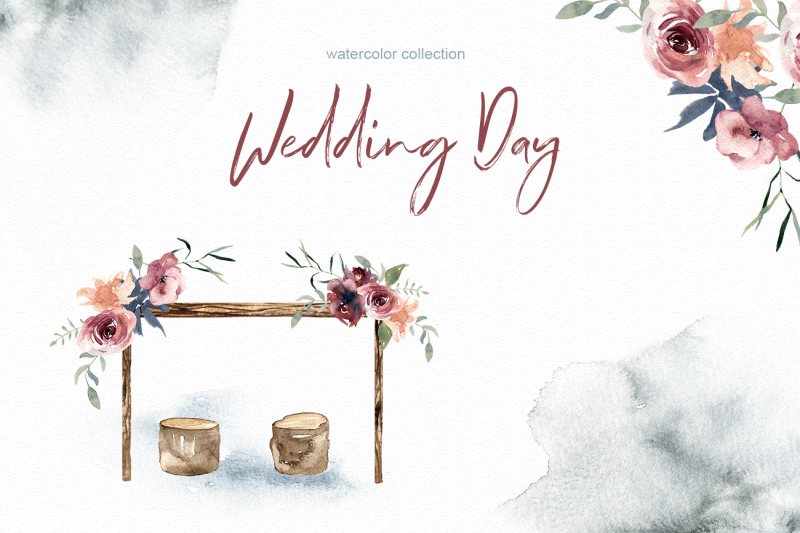 watercolor-wedding-day