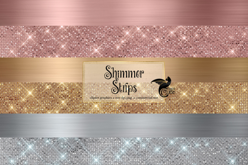 shimmer-strips-clipart