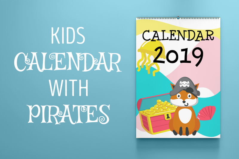 kids-calendar-with-animal-pirates
