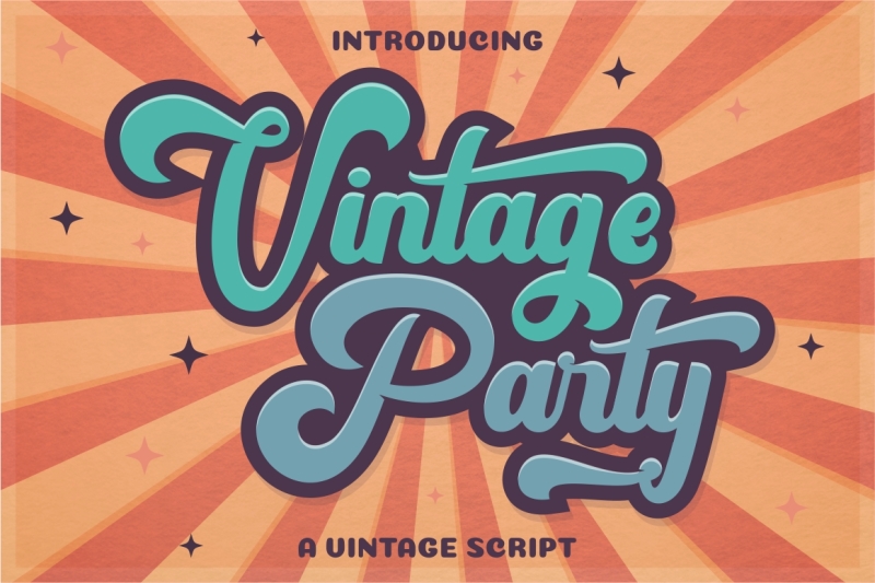 vintage-party-bold-retro-script