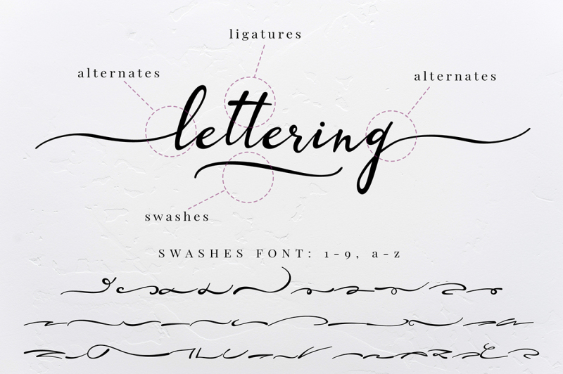 lazy-daisy-font-with-swashes