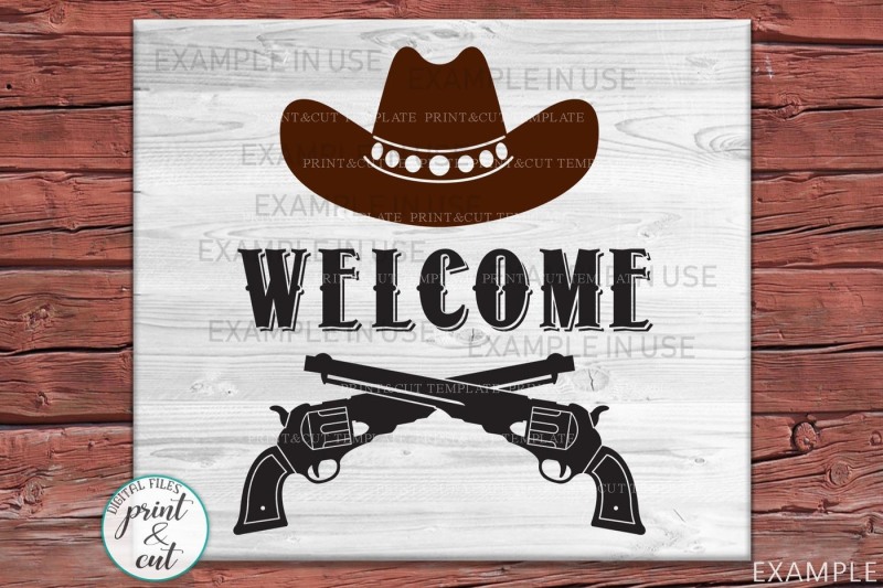 welcome-cowboy-hunting-style-porch-cottage-sign-svg-dxf-cut-file