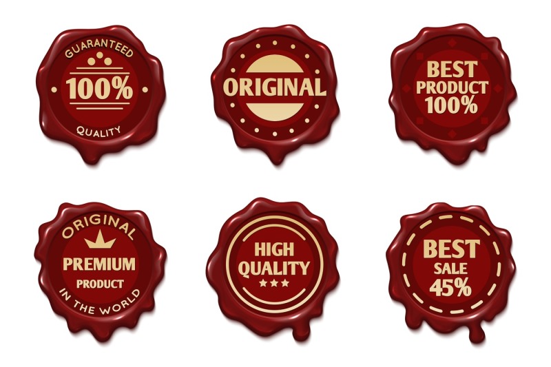 old-wax-stamps-with-finest-quality-advertising-text-vector-stock