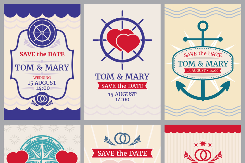 nautical-congratulations-vector-backgrounds-for-wedding-invitation-wit