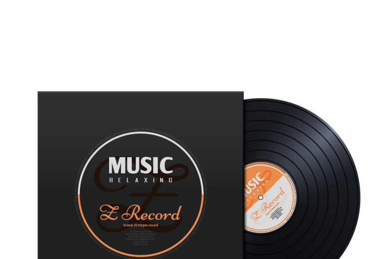retro-stereo-audio-black-vinyl-disc-and-album-paper-sleeve-cover-vecto