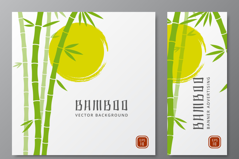 asian-bambu-threes-cards-or-japanese-bamboo-banners-vector-illustratio