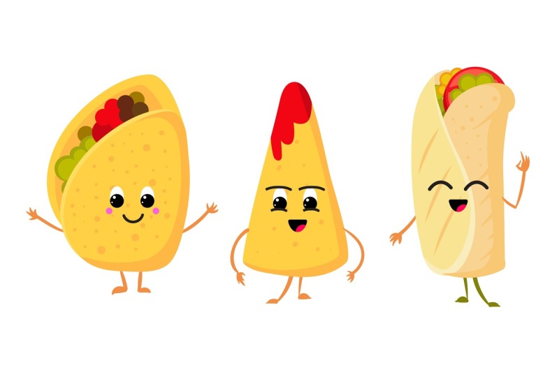 cute-funny-corn-taco-burrito-and-nachos-with-smile-in-face-fresh-lun