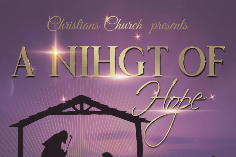 a-nihgt-of-hope-christmas-story-flyer-poster