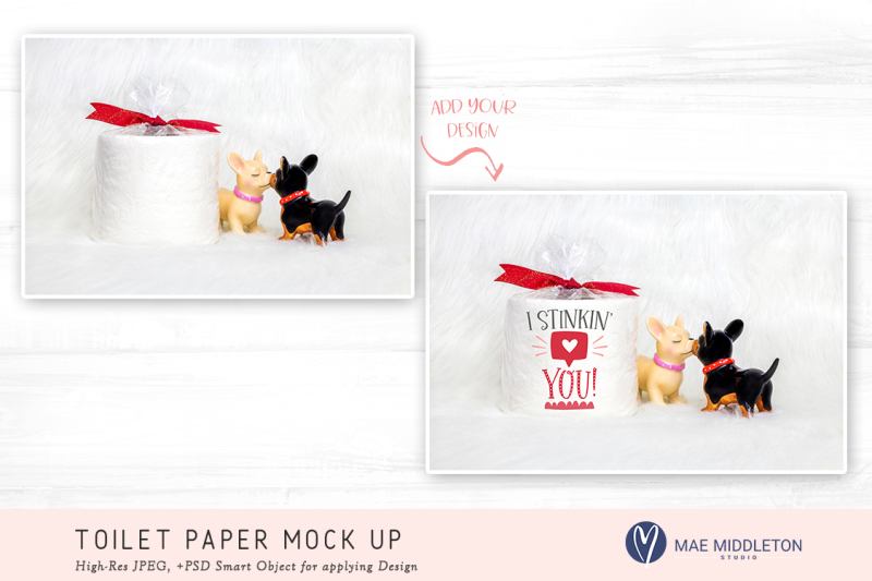 toilet-paper-mock-up-for-valentine-s-day-lovers-stock-photo