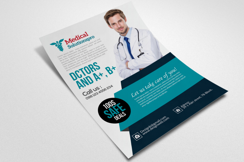 health-and-medical-flyer-template
