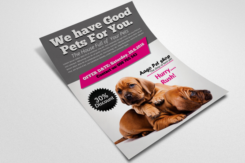 pet-shop-flyer-template