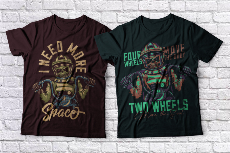 dead-astronaut-on-the-bike-t-shirts