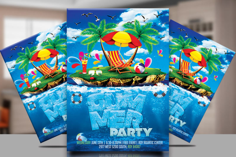 summer-party-flyer-template