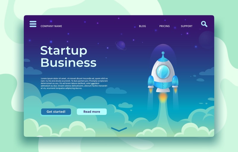 startup-launch-landing-page-rocket-launch-easy-business-start-and-fu