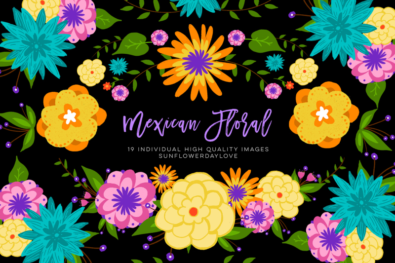 mexican-floral-colorful-clipart-fiesta-mexican-floral-clipart