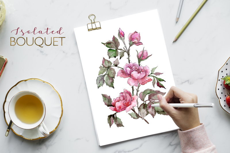 bouquets-watercolor-png