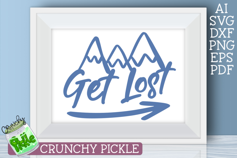 Get Lost Mountains SVG Download