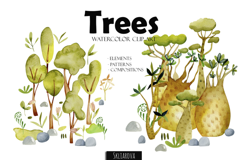 trees-watercolor-clip-art