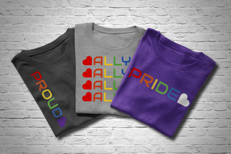 lgbt-pride-trio-svg-png-dxf