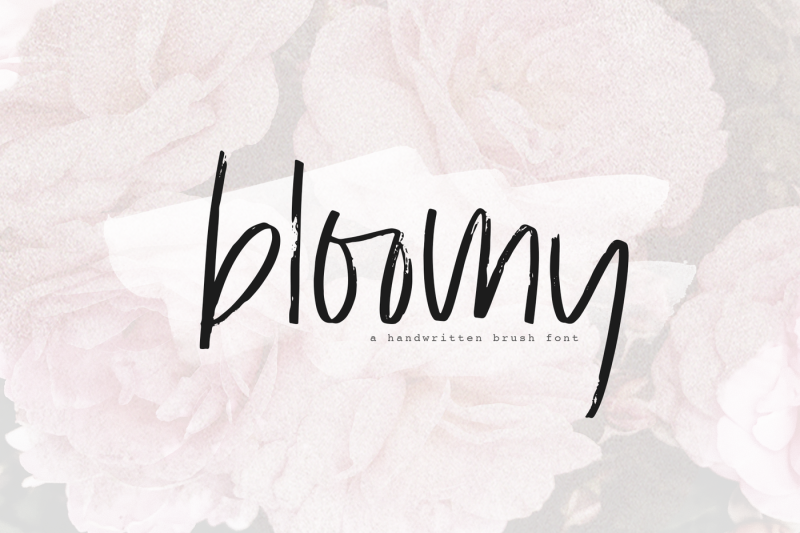 bloomy-chic-brush-font