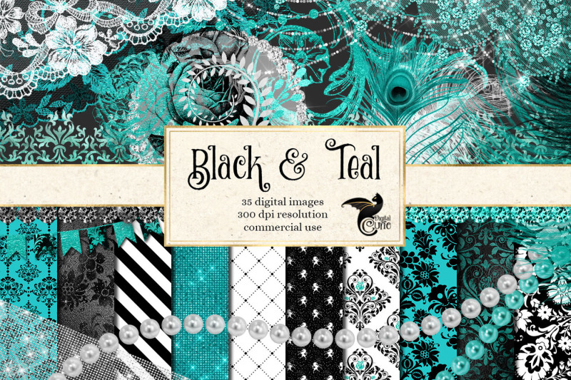 black-and-teal-graphics