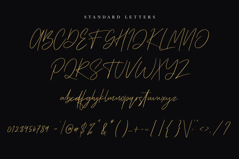scottsmith-ligatures-font