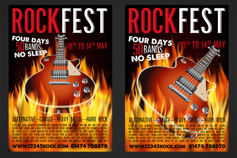 hard-rock-festival-poster-with-guitar-on-fire