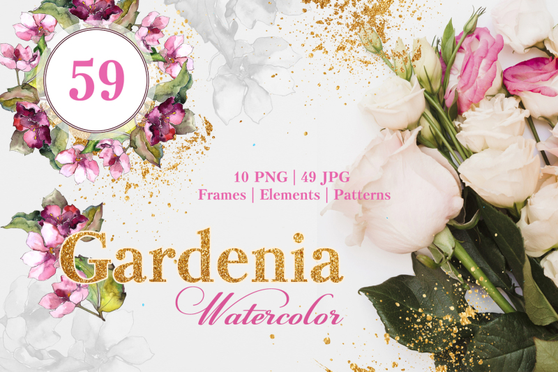 gardenia-watercolor-png