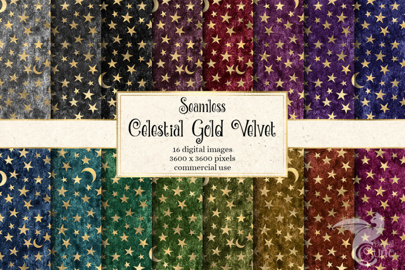 celestial-gold-velvet-digital-paper