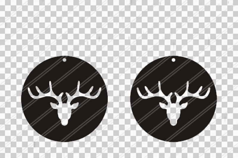 800 3518126 199b1253a89b5b7c40050e9849100f973225d841 deer earrings svg reindeer earrings jewelry svg leather jewelry cricut