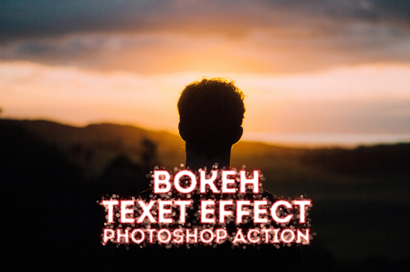 new-year-bokeh-text-effect-action
