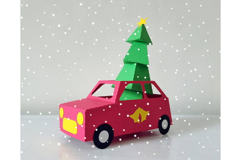 diy-christmas-car-3d-papercraft