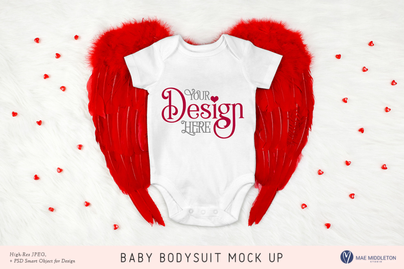 baby-bodysuit-on-red-wings-mock-up-for-valentine-s-love-styled-photo