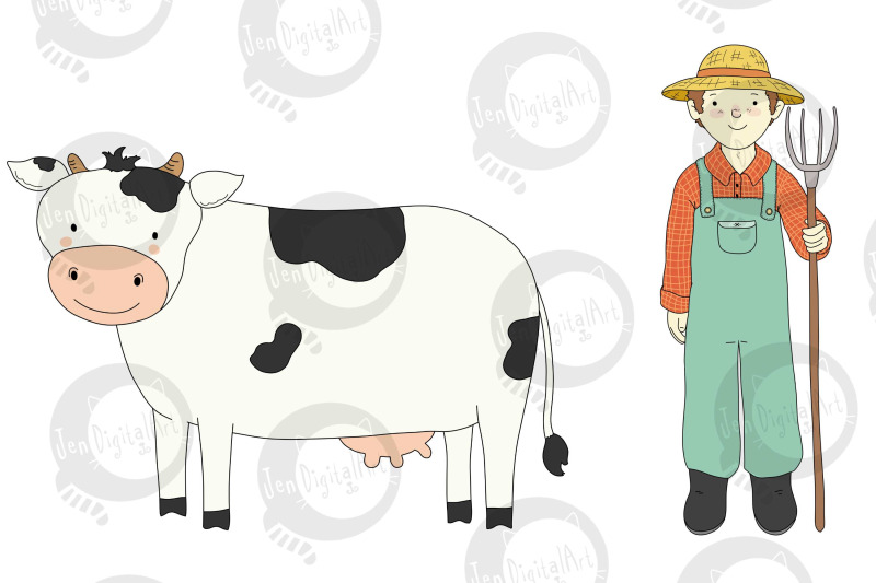 cartoon-farmyard-clip-art-illustrations-15-images-png-jpg