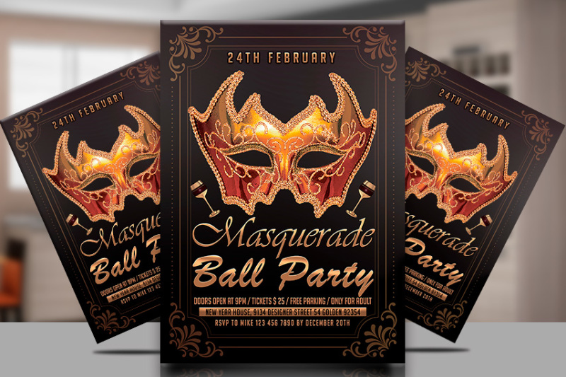 masquerade-ball-party-flyer-template