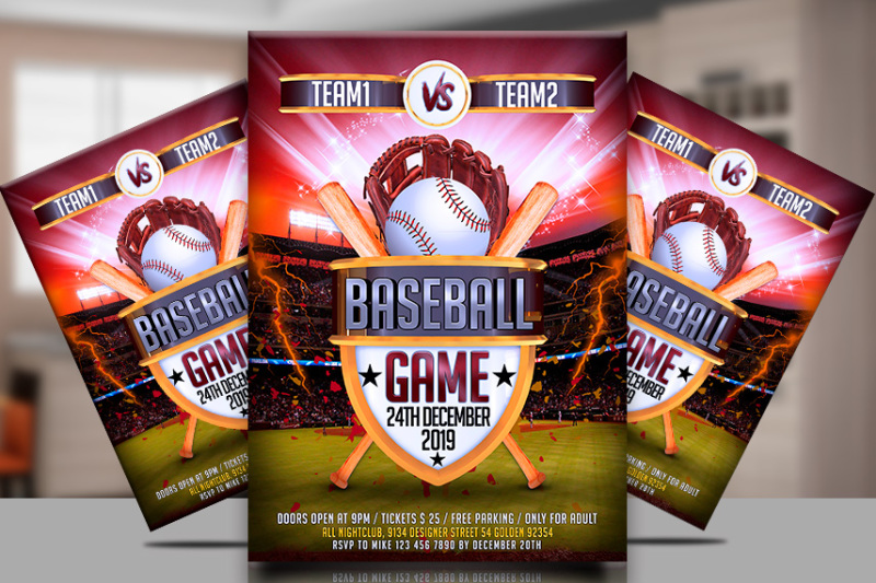 baseball-game-flyer-template