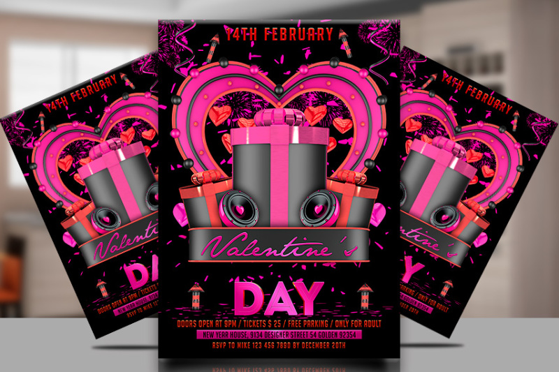 valentine-s-day-party-flyer-template