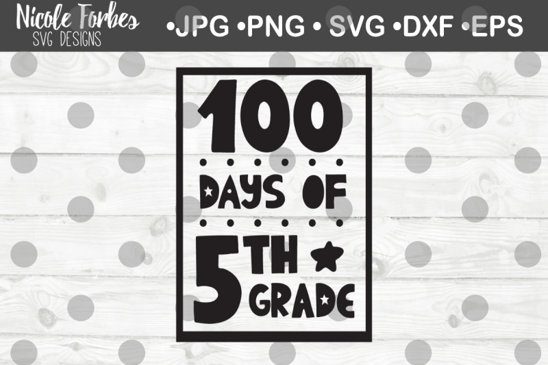 100-days-of-5th-grade-svg-cut-file