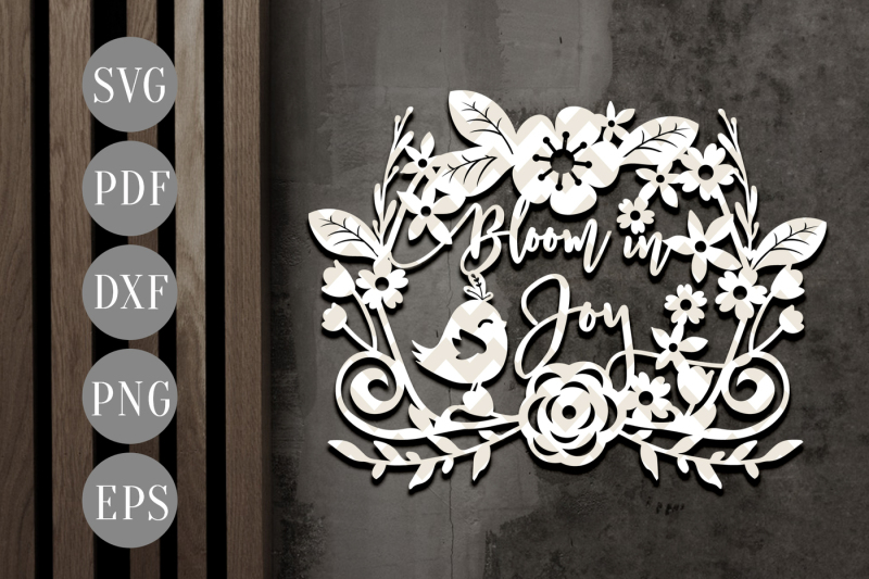 bloom-in-joy-papercut-template-spring-clip-art-svg-dxf-pdf