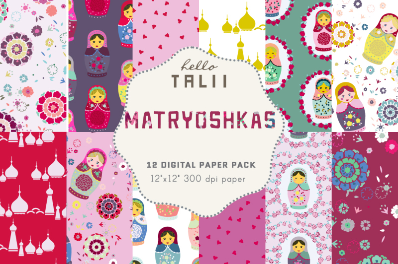 matryoshkas-digital-paper