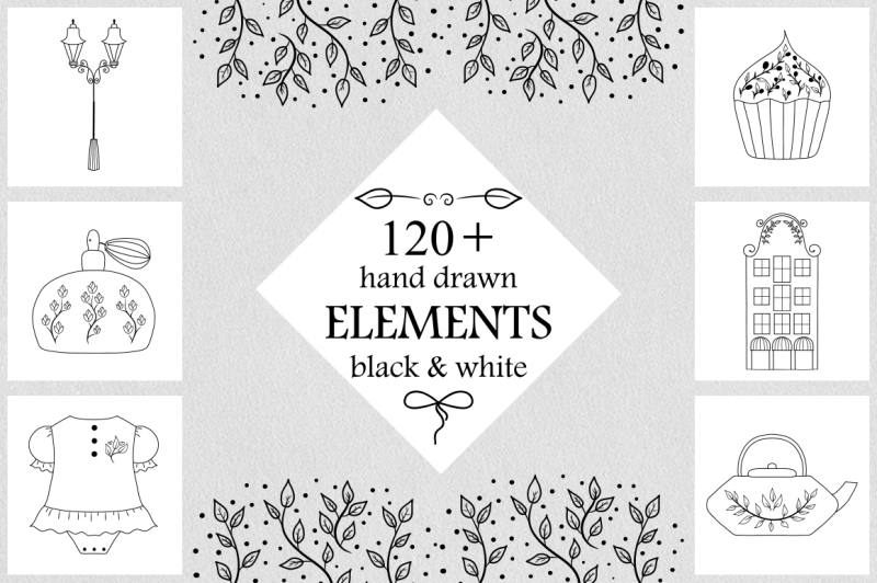 hand-drawn-logo-elements-4-in-1