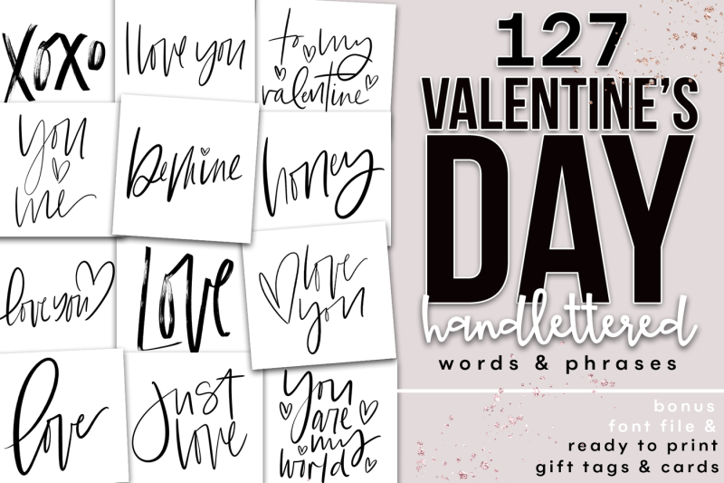 valentine-s-day-handlettered-words-and-phrases-clip-art-font-more